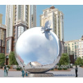 Urban large outdoor stainless steel 304L balls metal sphere supplier